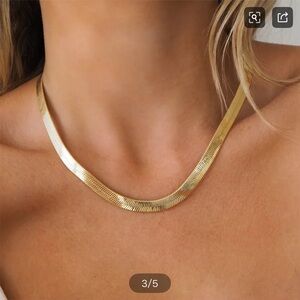 Gold Stainless Steel Necklace